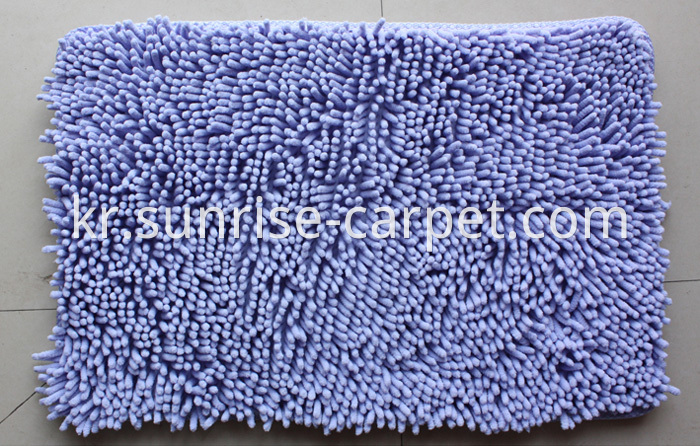 Chenille Rugs Blue